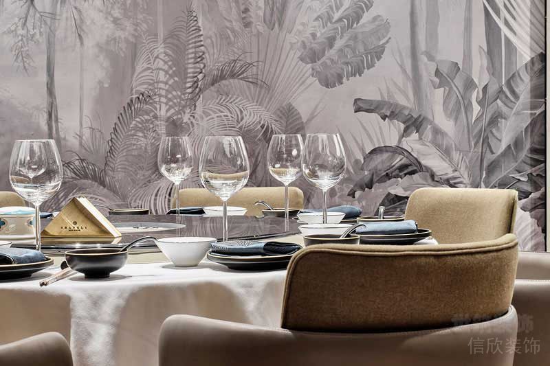 現代北歐風餐飲空間軟裝