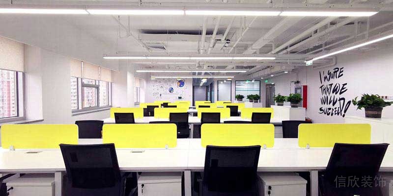 現(xiàn)代簡約辦公室公共區(qū)