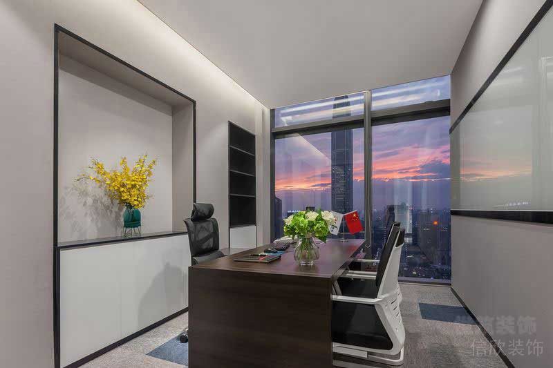 現(xiàn)代簡約風格辦公室主任私人辦公室