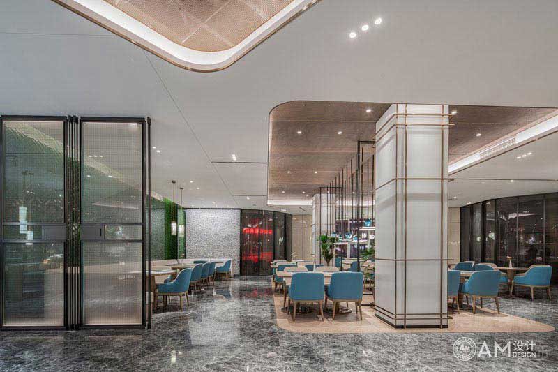 現(xiàn)代輕奢餐飲空間用餐區(qū)