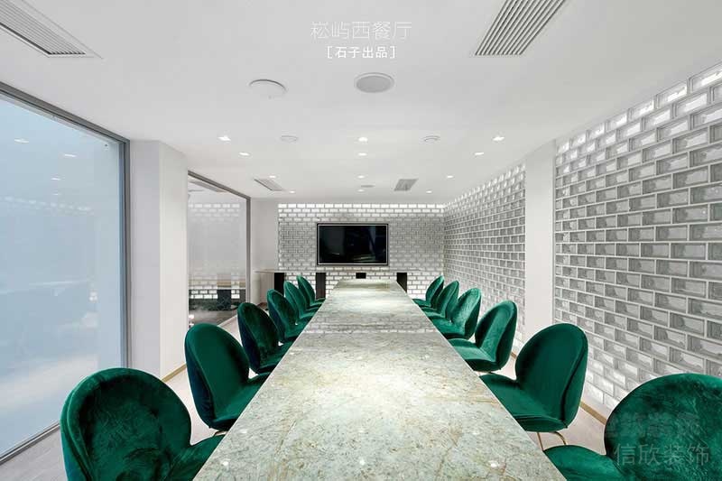 現代輕奢風格辦公室商務洽談會議室