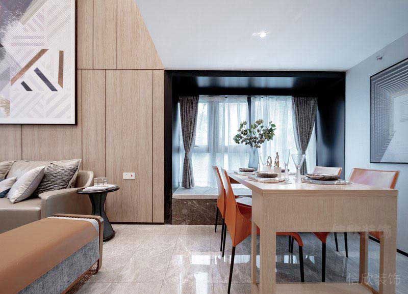 新居北歐風(fēng)客餐廳效果圖