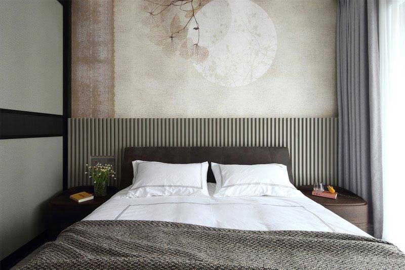 新中式風(fēng)格公寓臥室