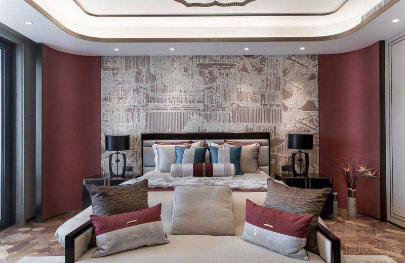 中式現(xiàn)代家居臥室