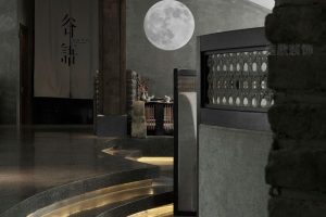 西鄉(xiāng)餐飲店過道裝修