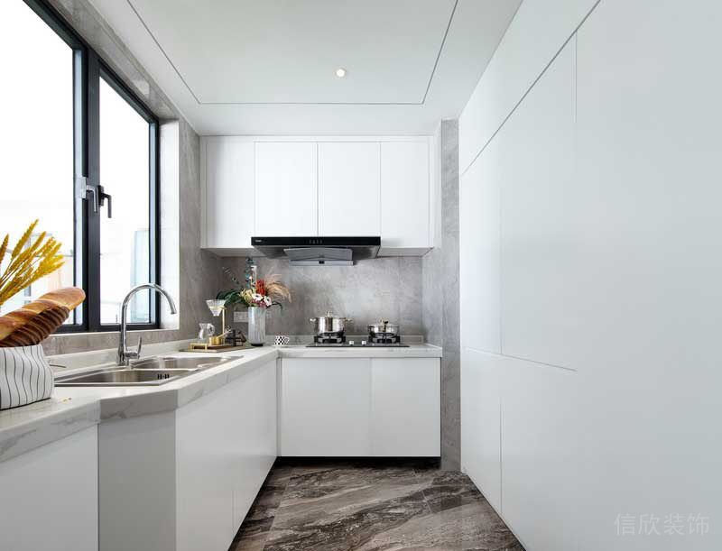 深圳龍崗坂田萬科第五園輕奢風大戶型樣板間設計廚房 深圳龍崗坂田萬科第五園輕奢風大戶型樣板間設計廚房