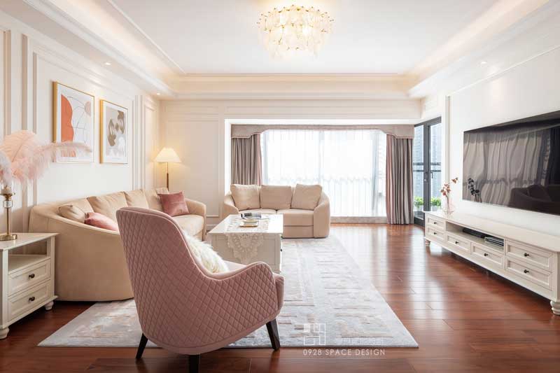 南山區(qū)180平方大平層家居裝修客廳 南山區(qū)180平方大平層家居裝修客廳