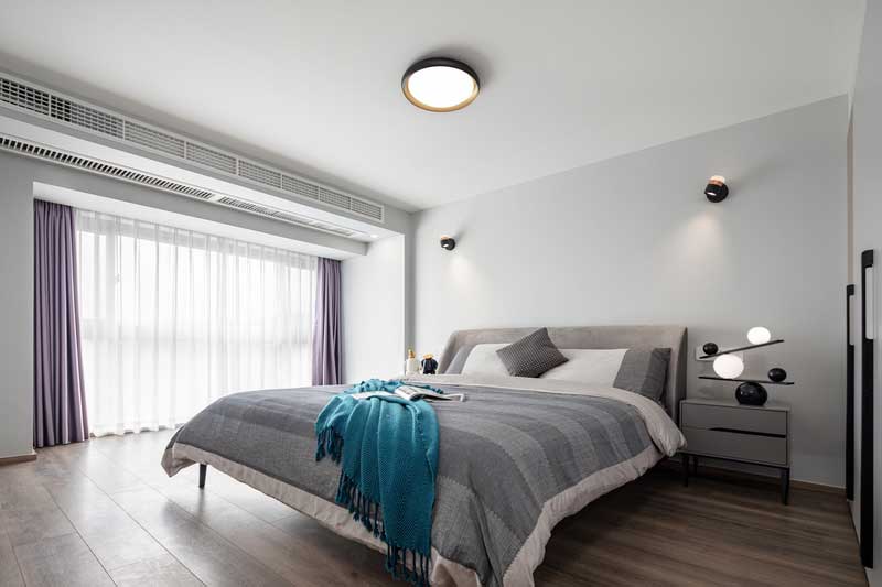 深圳羅湖區(qū)現(xiàn)代輕奢風(fēng)家居裝修設(shè)計(jì)次臥