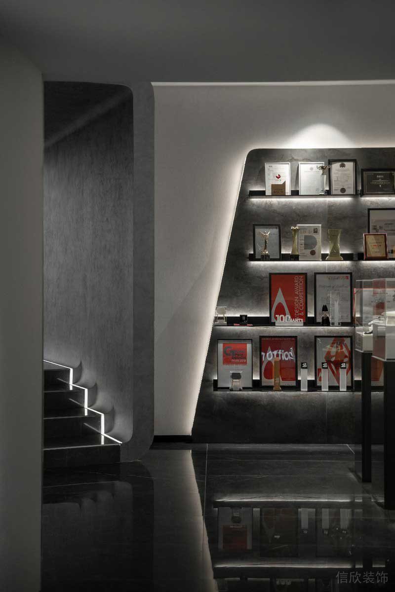 深圳南山南頭辦公室裝修設計案例入戶 深圳南山南頭辦公室裝修設計案例入戶