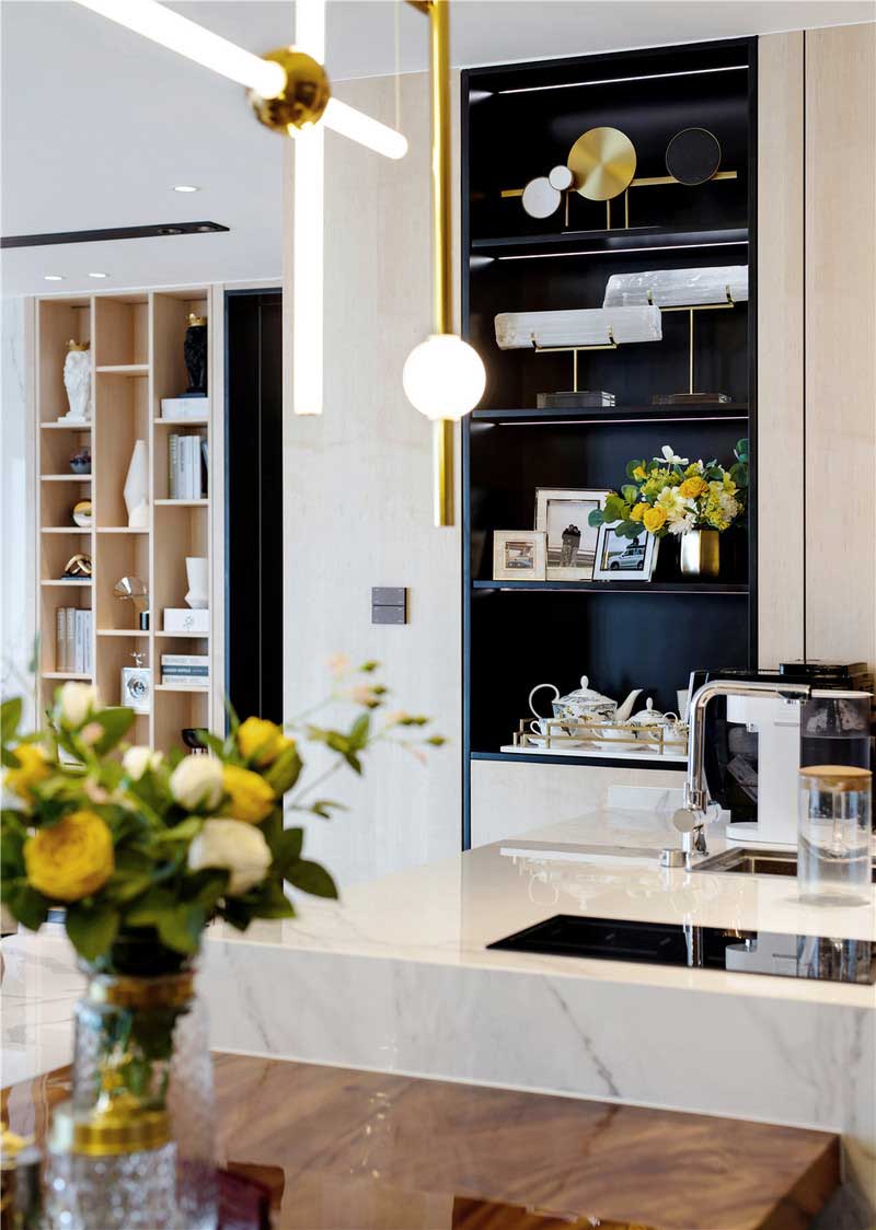 深圳鹽田區(qū)輕奢風格舊房裝修施工案例軟裝陳設(shè) 深圳鹽田區(qū)輕奢風格舊房裝修施工案例軟裝陳設(shè)