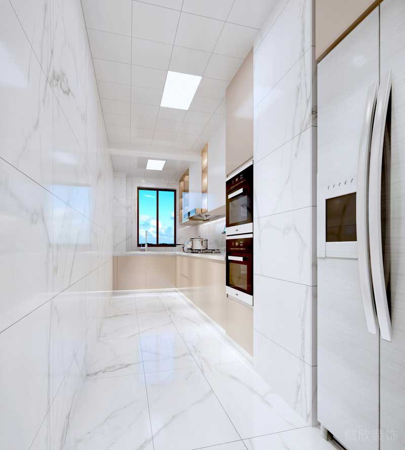 深圳福田區(qū)輕奢風格家庭三居室裝修設計廚房 深圳福田區(qū)輕奢風格家庭三居室裝修設計廚房