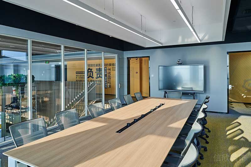 寶安區簡約風格辦公室裝修設計中型會議室 寶安區簡約風格辦公室裝修設計中型會議室