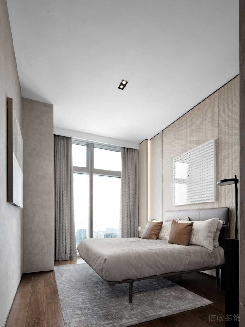 深圳寶安區現代簡約風格精裝修設計施工次臥 深圳寶安區現代簡約風格精裝修設計施工次臥