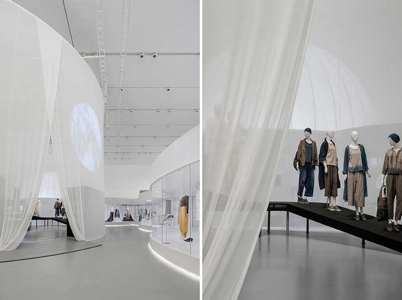 深圳南山區(qū)服裝展廳裝修設(shè)計模特展示