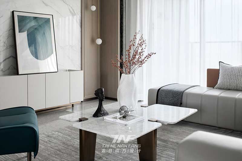 深圳龍華新中式家庭住宅裝修茶幾 深圳龍華新中式家庭住宅裝修茶幾