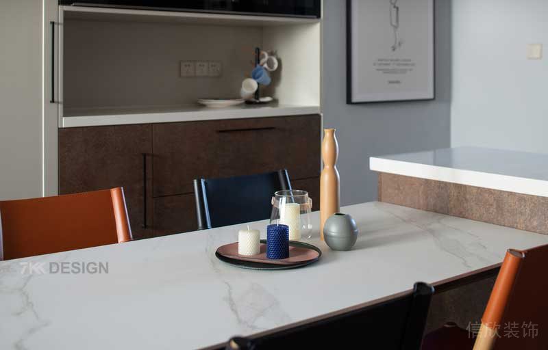 深圳福田區現代風格小戶型精裝修餐桌擺件 深圳福田區現代風格小戶型精裝修餐桌擺件