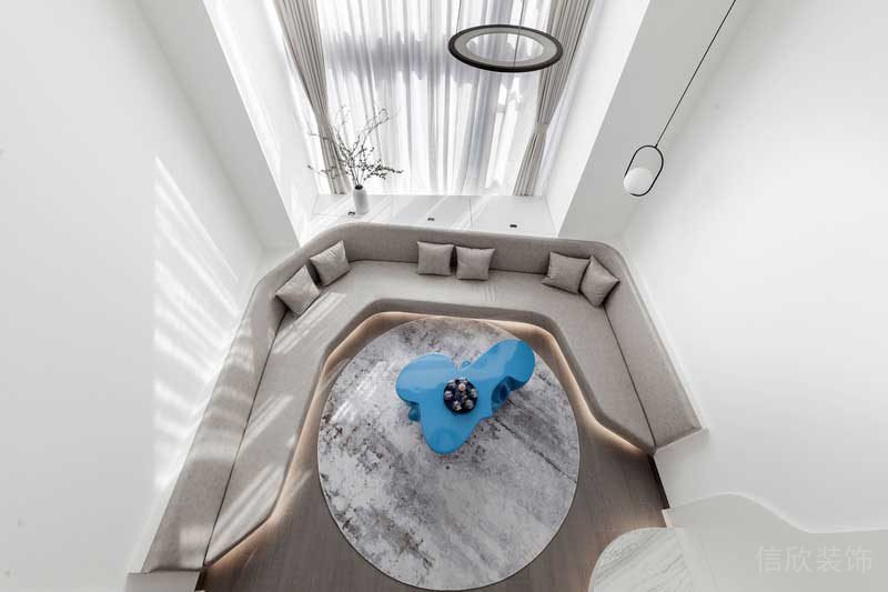 深圳寶安現代白色調家庭裝修案例客廳沙發 深圳寶安現代白色調家庭裝修案例客廳沙發