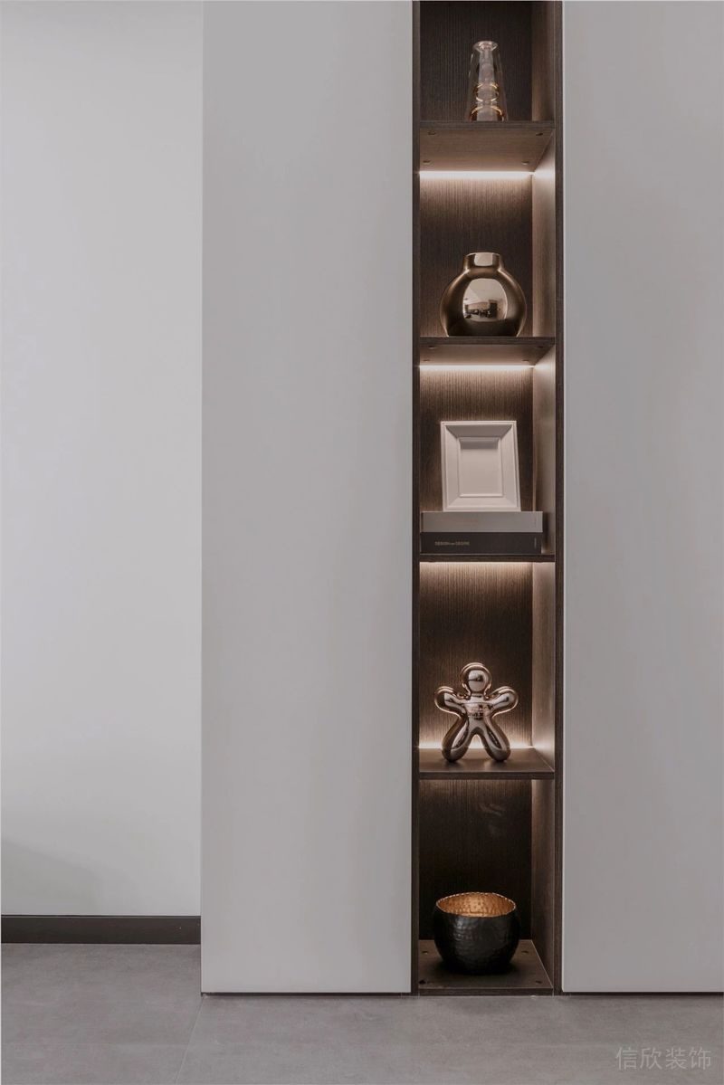 深圳福田區(qū)筆架山極簡風(fēng)新房裝修設(shè)計(jì)案例裝飾陳列柜 深圳福田區(qū)筆架山極簡風(fēng)新房裝修設(shè)計(jì)案例裝飾陳列柜