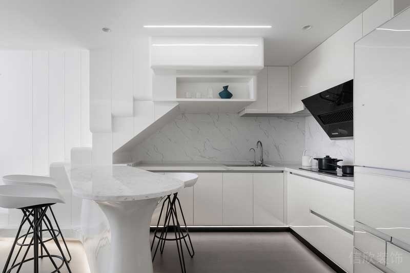 深圳寶安現代白色調家庭裝修案例櫥柜 深圳寶安現代白色調家庭裝修案例櫥柜