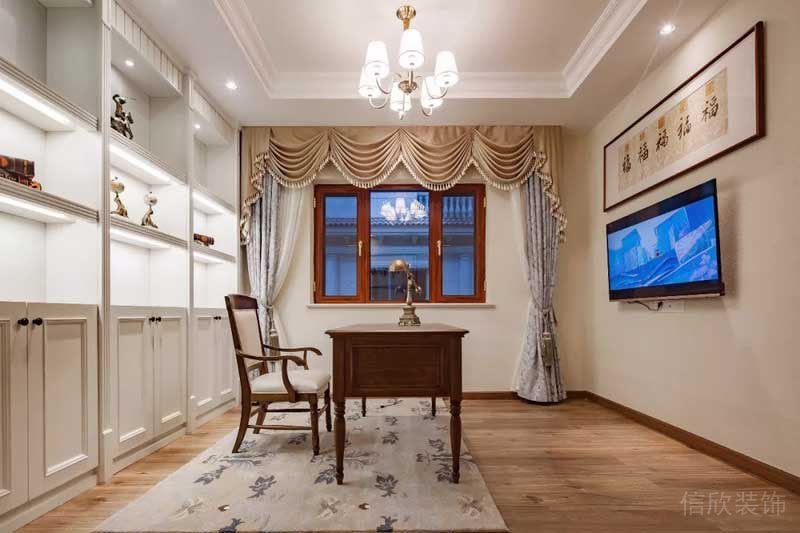 深圳寶安碧桂園簡歐風格別墅樣板間設計書房 深圳寶安碧桂園簡歐風格別墅樣板間設計書房