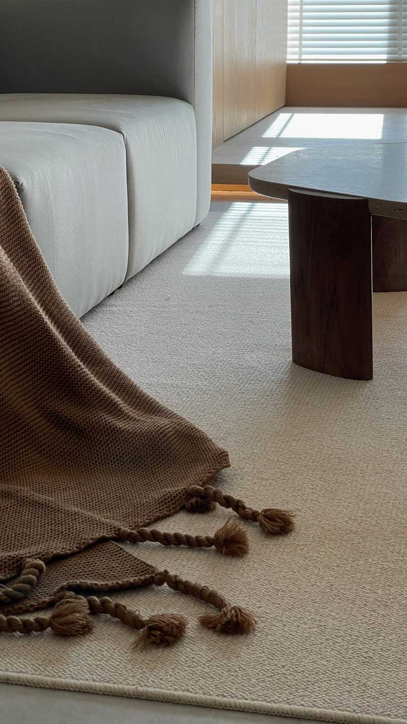 深圳福田區簡約風格100平方家庭住宅裝修工程案例地毯 深圳福田區簡約風格100平方家庭住宅裝修工程案例地毯