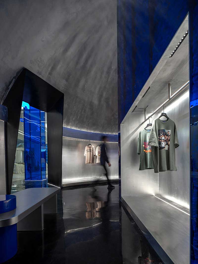 深圳鹽田服裝店內(nèi)部空間 深圳鹽田服裝店內(nèi)部空間