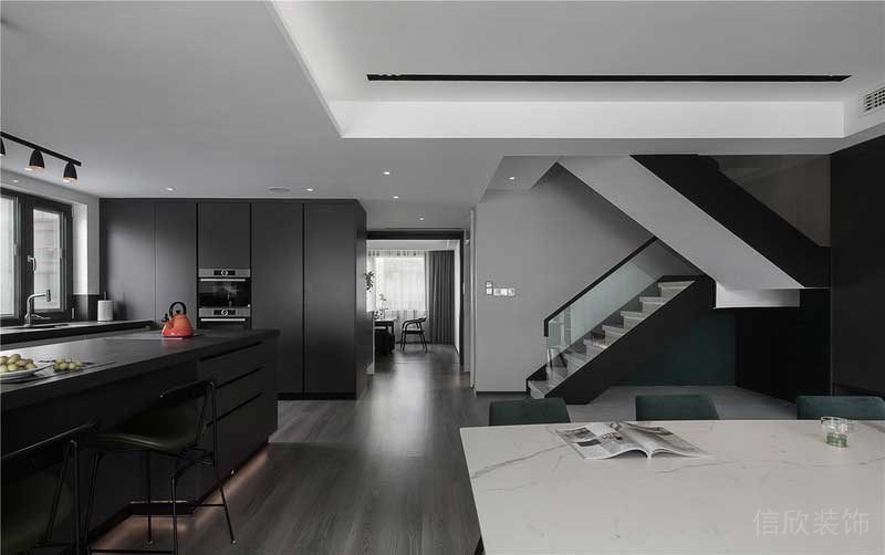 深圳龍崗平湖現(xiàn)代風(fēng)格新房裝修設(shè)計(jì)效果圖樓梯 深圳龍崗平湖現(xiàn)代風(fēng)格新房裝修設(shè)計(jì)效果圖樓梯