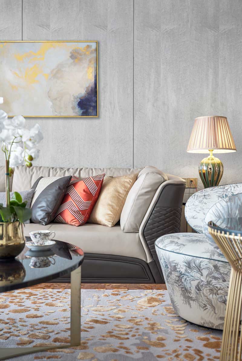 深圳羅湖現代輕奢風格裝修客廳家具 深圳羅湖現代輕奢風格裝修客廳家具