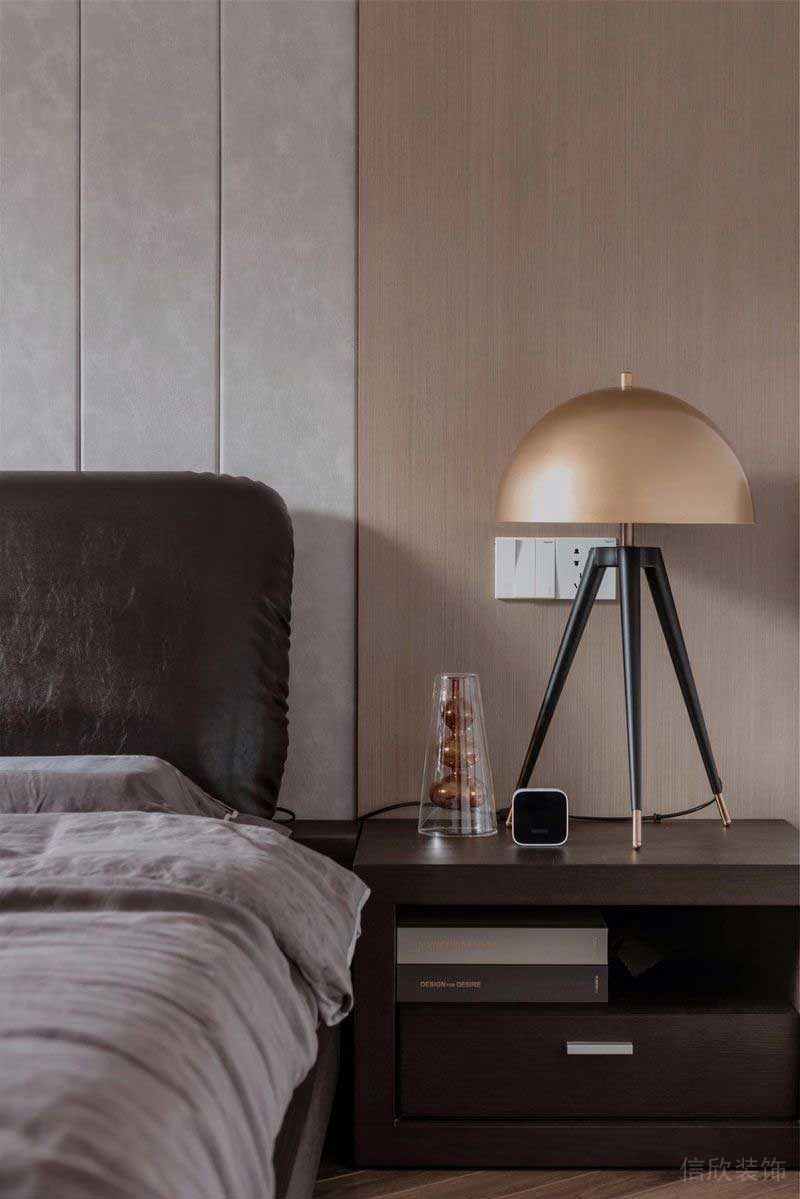 深圳福田區(qū)筆架山極簡風(fēng)新房裝修設(shè)計(jì)案例主臥 深圳福田區(qū)筆架山極簡風(fēng)新房裝修設(shè)計(jì)案例主臥