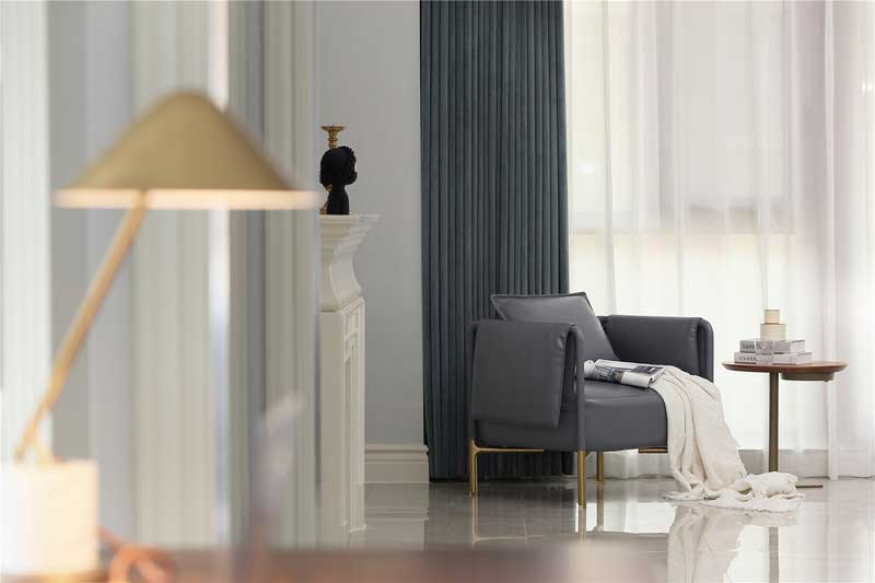 深圳鹽田區意式輕奢新房設計裝修工程案例客廳家具 深圳鹽田區意式輕奢新房設計裝修工程案例客廳家具