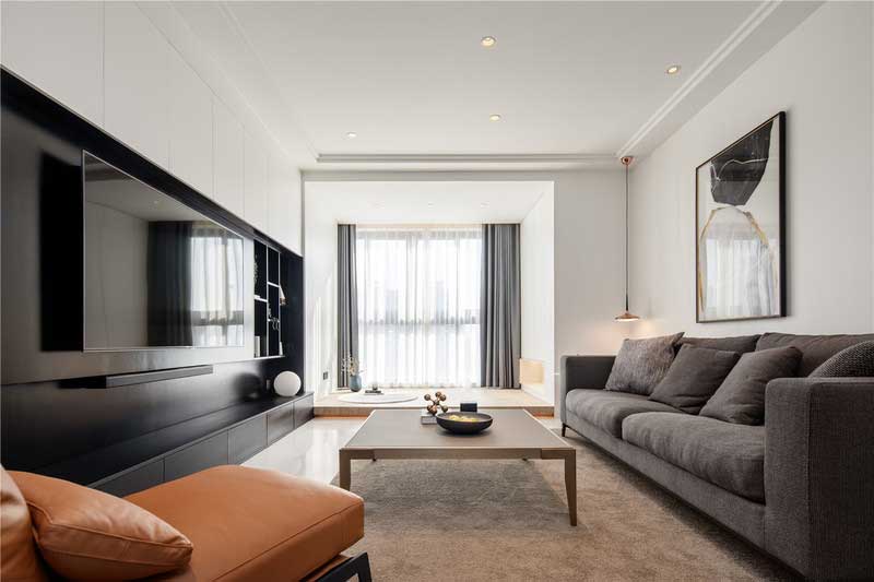 深圳龍崗坂田輕奢風(fēng)格新房裝修設(shè)計客廳 深圳龍崗坂田輕奢風(fēng)格新房裝修設(shè)計客廳