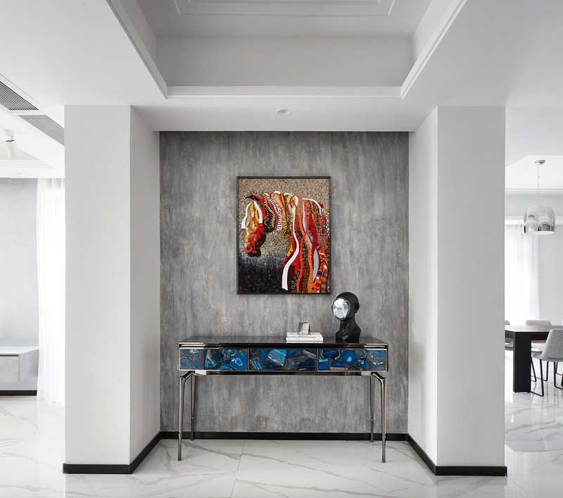 深圳龍崗區極簡風格大戶型家裝裝修設計圖藝術掛畫 深圳龍崗區極簡風格大戶型家裝裝修設計圖藝術掛畫