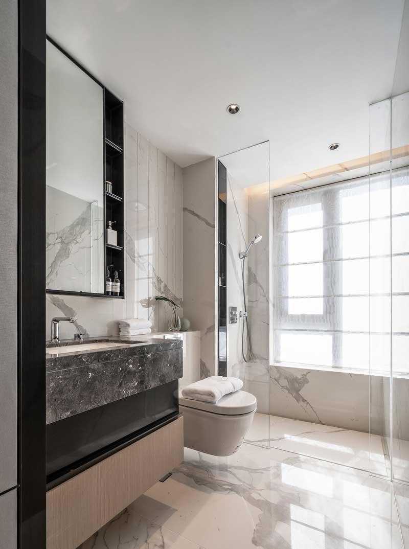 深圳南山現(xiàn)代新中式風(fēng)格家裝裝修衛(wèi)生間 深圳南山現(xiàn)代新中式風(fēng)格家裝裝修衛(wèi)生間