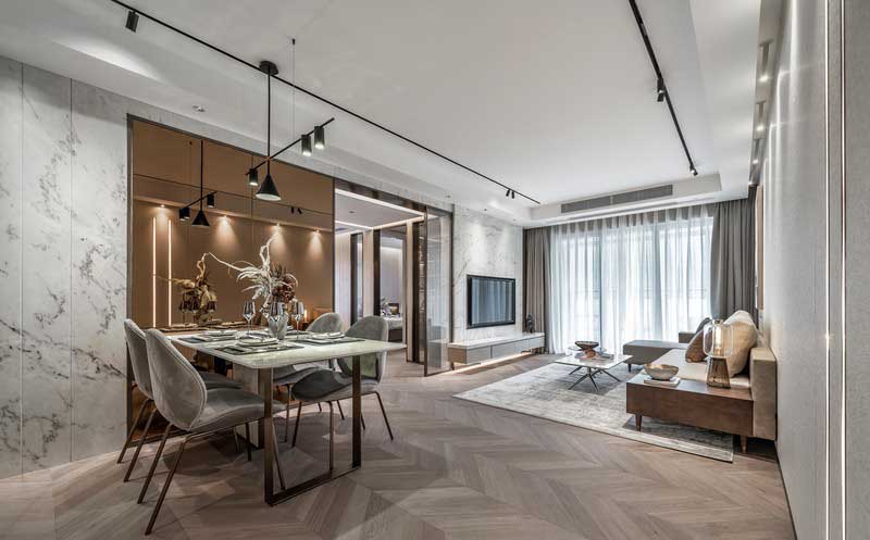 深圳龍華新區家庭新房餐廳裝修 深圳龍華新區家庭新房餐廳裝修