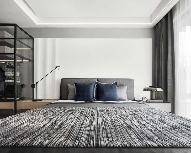 深圳福田現(xiàn)代北歐風(fēng)家居裝修設(shè)計(jì)主臥套房休息區(qū) 深圳福田現(xiàn)代北歐風(fēng)家居裝修設(shè)計(jì)主臥套房休息區(qū)