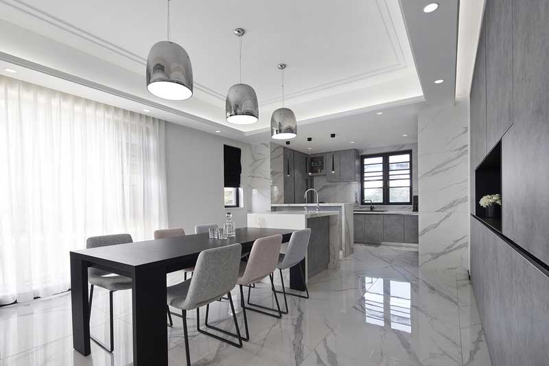 深圳龍崗區極簡風格大戶型家裝裝修設計圖吊燈 深圳龍崗區極簡風格大戶型家裝裝修設計圖吊燈