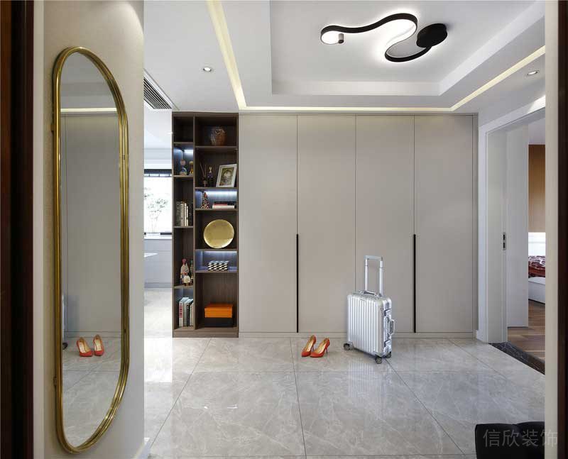 深圳羅湖區現代簡約風家庭新房裝修工程門廳 深圳羅湖區現代簡約風家庭新房裝修工程門廳
