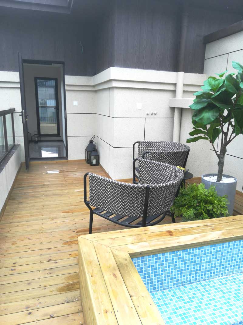 深圳鹽田區別墅裝修設計地下庭院泡池 深圳鹽田區別墅裝修設計地下庭院泡池