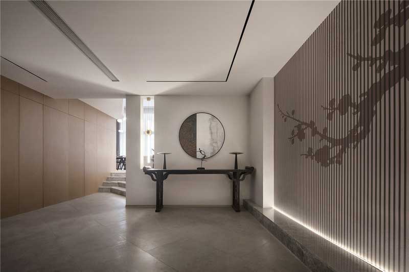 深圳龍華區現代中式風格舊房裝修改造完工后實景圖玄關 深圳龍華區現代中式風格舊房裝修改造完工后實景圖玄關