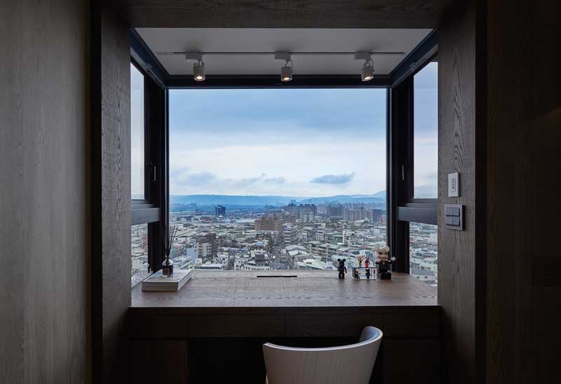 深圳福田區梅林北歐風格家庭裝修工程書房 深圳福田區梅林北歐風格家庭裝修工程書房