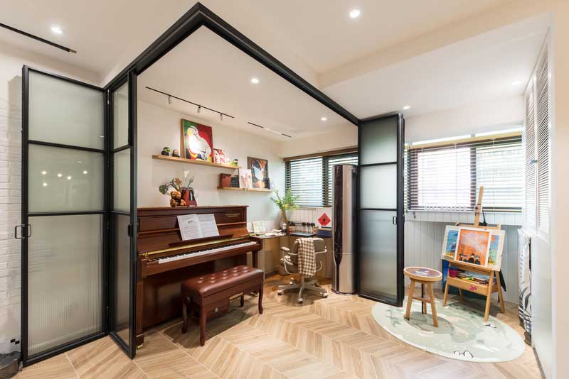 深圳鹽田區三房小戶型家裝裝修鋼琴房