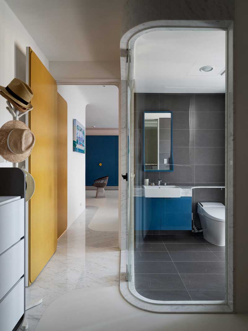 深圳龍崗后現代藍色調三居室裝修圖衛生間 深圳龍崗后現代藍色調三居室裝修圖衛生間