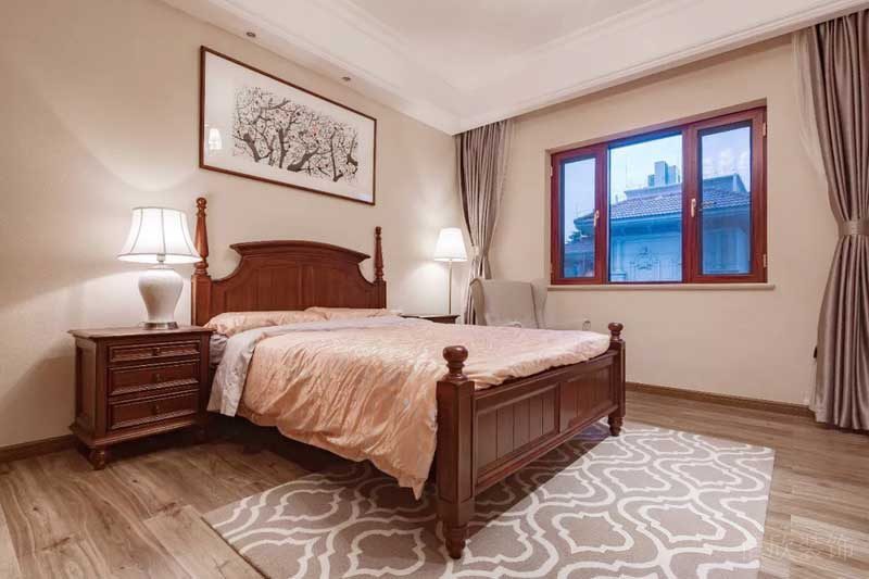 深圳寶安碧桂園簡歐風格別墅樣板間設計客臥 深圳寶安碧桂園簡歐風格別墅樣板間設計客臥