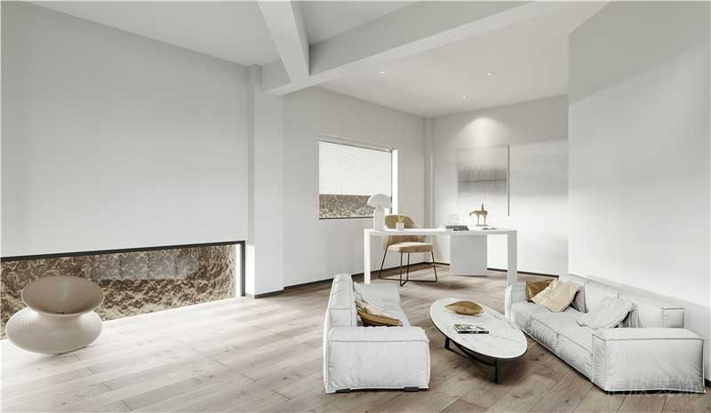 鹽田區(qū)極簡風格辦公室裝修設計總經(jīng)理辦公室