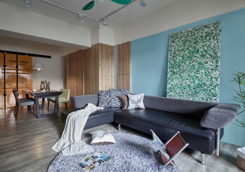 深圳鹽田區北歐風格家居住宅裝修設計效果圖沙發休閑區 深圳鹽田區北歐風格家居住宅裝修設計效果圖沙發休閑區