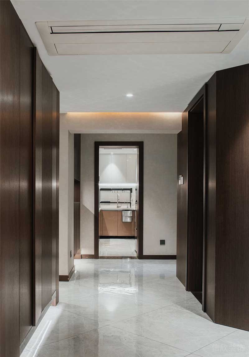 深圳羅湖新中式家庭裝修圖過道 深圳羅湖新中式家庭裝修圖過道