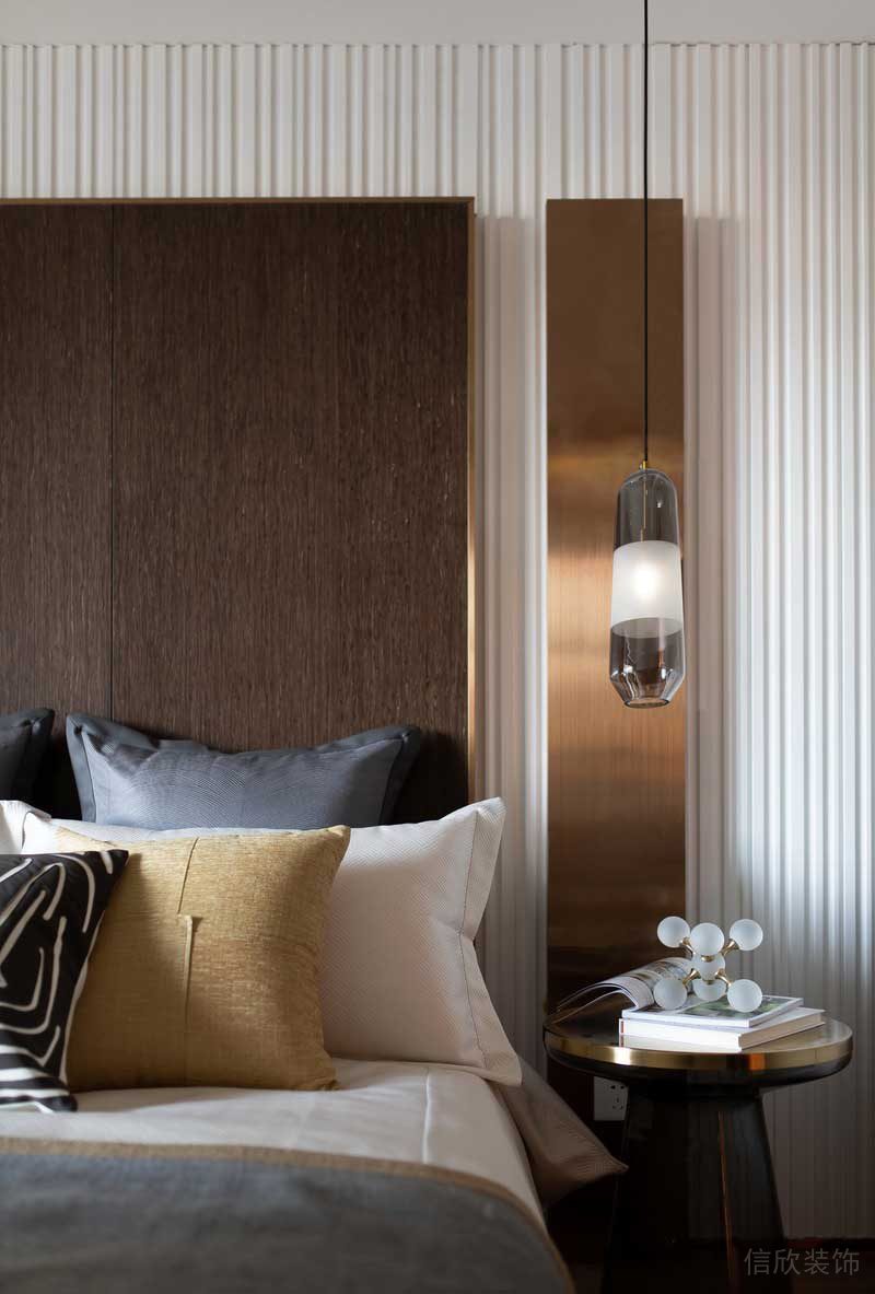 深圳龍崗坂田萬科第五園輕奢風大戶型樣板間設計客房燈具 深圳龍崗坂田萬科第五園輕奢風大戶型樣板間設計客房燈具