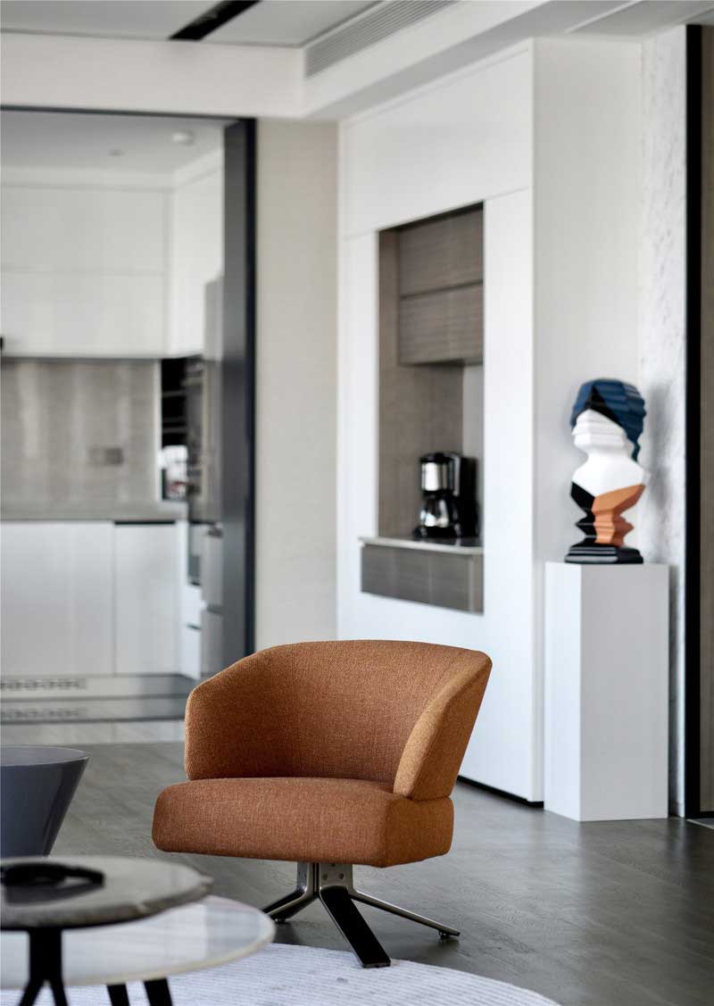 深圳龍華區2021年極簡風格新房裝修案例單人沙發 深圳龍華區2021年極簡風格新房裝修案例單人沙發