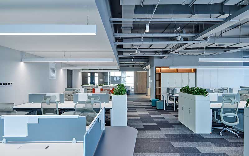 寶安區簡約風格辦公室裝修設計過道空間 寶安區簡約風格辦公室裝修設計過道空間