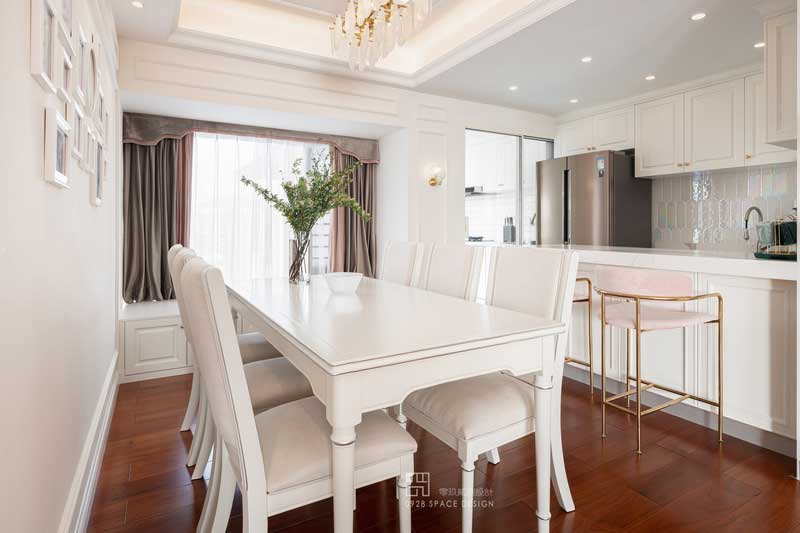 南山區(qū)180平方大平層家居裝修餐廳 南山區(qū)180平方大平層家居裝修餐廳